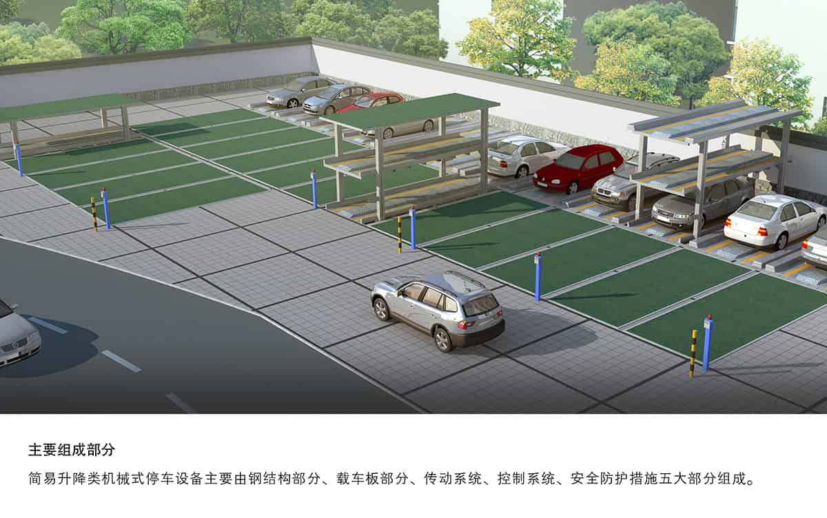 機(jī)械車位PJS2D1正一負(fù)一地坑簡易升降機(jī)械停車設(shè)備主要組成部分.jpg